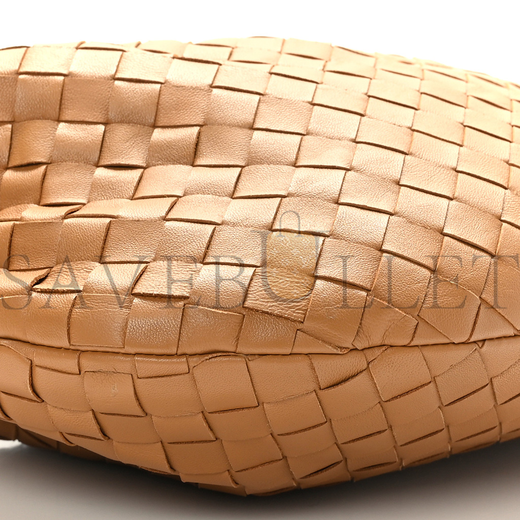 BOTTEGA VENETA NAPPA INTRECCIATO TEEN JODIE HOBO CARAMEL (33*20*6cm) BOTTEGA VENETA NAPPA INTRECCIATO TEEN JODIE HOBO CARAMEL (33*20*6cm)