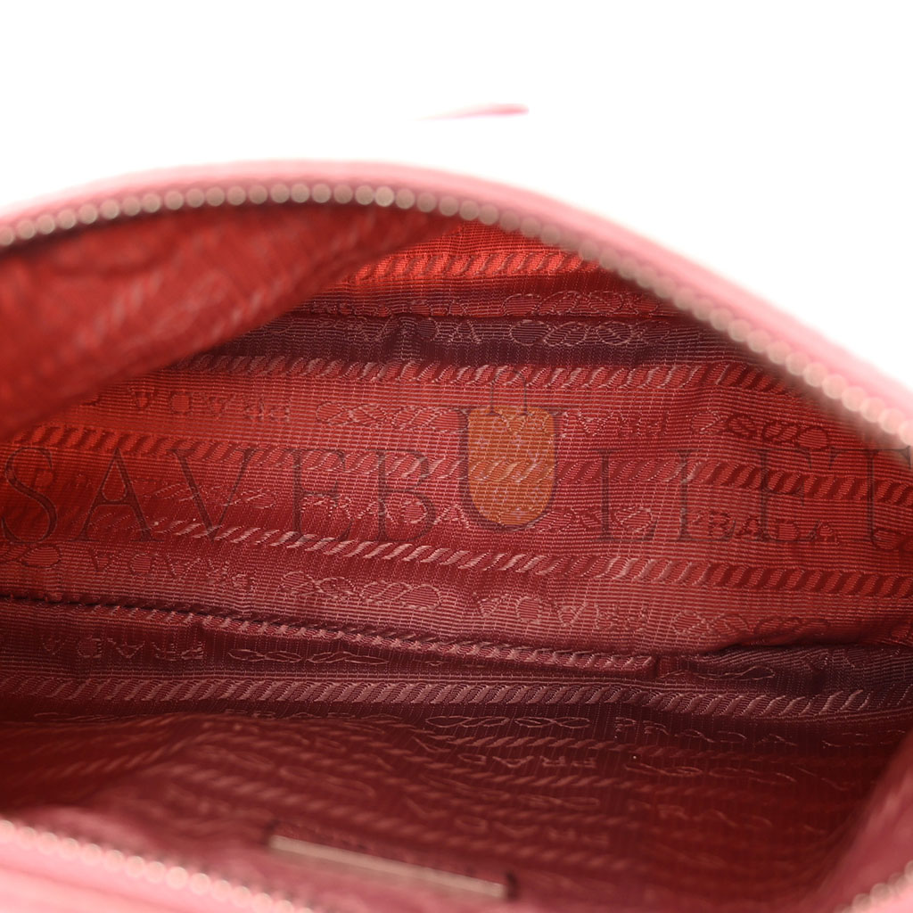 PRADA NYLON RE-EDITION 2005 SHOULDER BAG ROSA (22*17*6cm) PRADA NYLON RE-EDITION 2005 SHOULDER BAG ROSA (22*17*6cm)