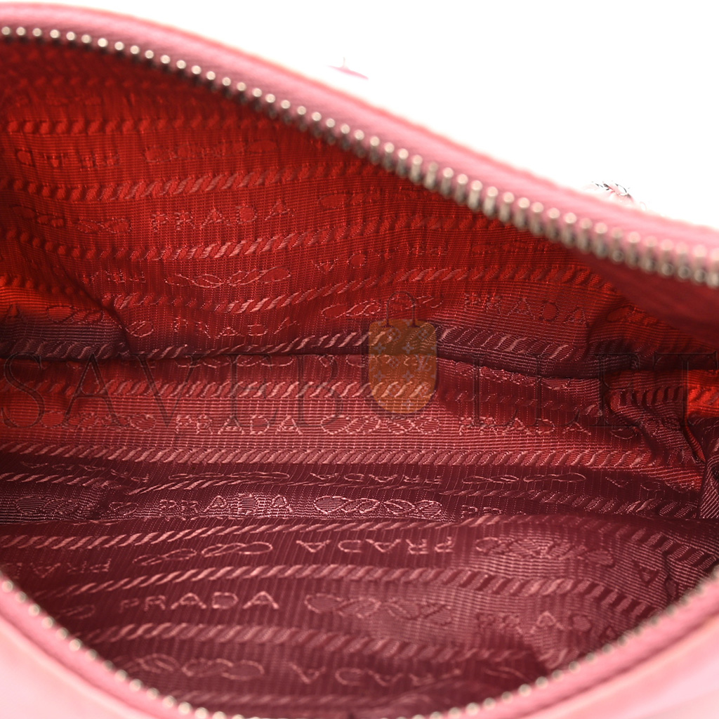 PRADA NYLON RE-EDITION 2005 SHOULDER BAG ROSA (22*17*6m) PRADA NYLON RE-EDITION 2005 SHOULDER BAG ROSA (22*17*6m)