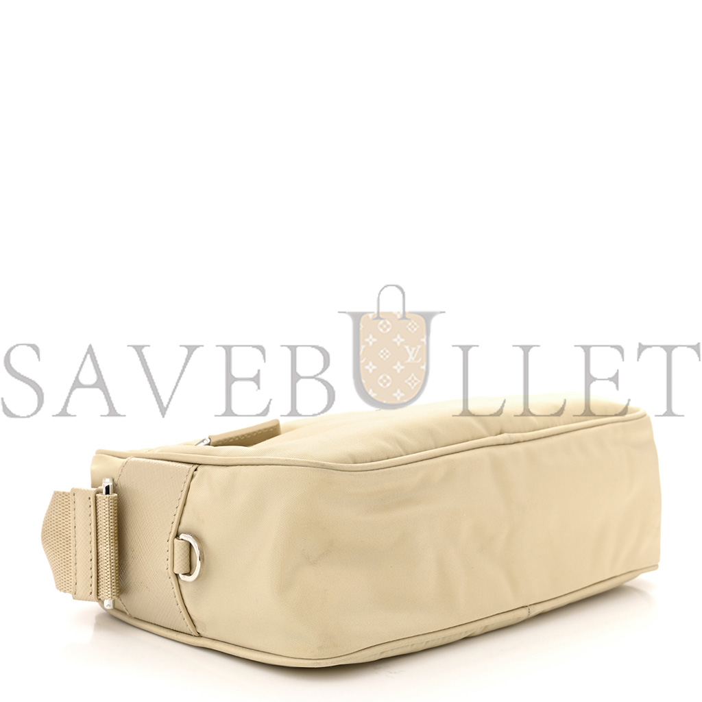 PRADA NYLON RE-EDITION SHOULDER BAG DESERTO (23*15*6cm) PRADA NYLON RE-EDITION SHOULDER BAG DESERTO (23*15*6cm)