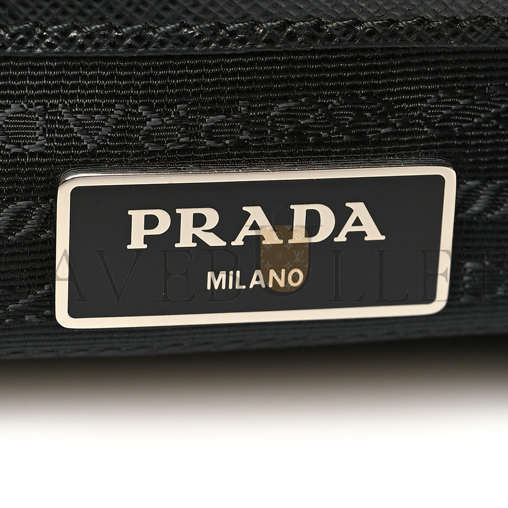 PRADA RE-NYLON TESSUTO SAFFIANO MEDIUM BACKPACK BLACK (29*28*15cm) PRADA RE-NYLON TESSUTO SAFFIANO MEDIUM BACKPACK BLACK (29*28*15cm)