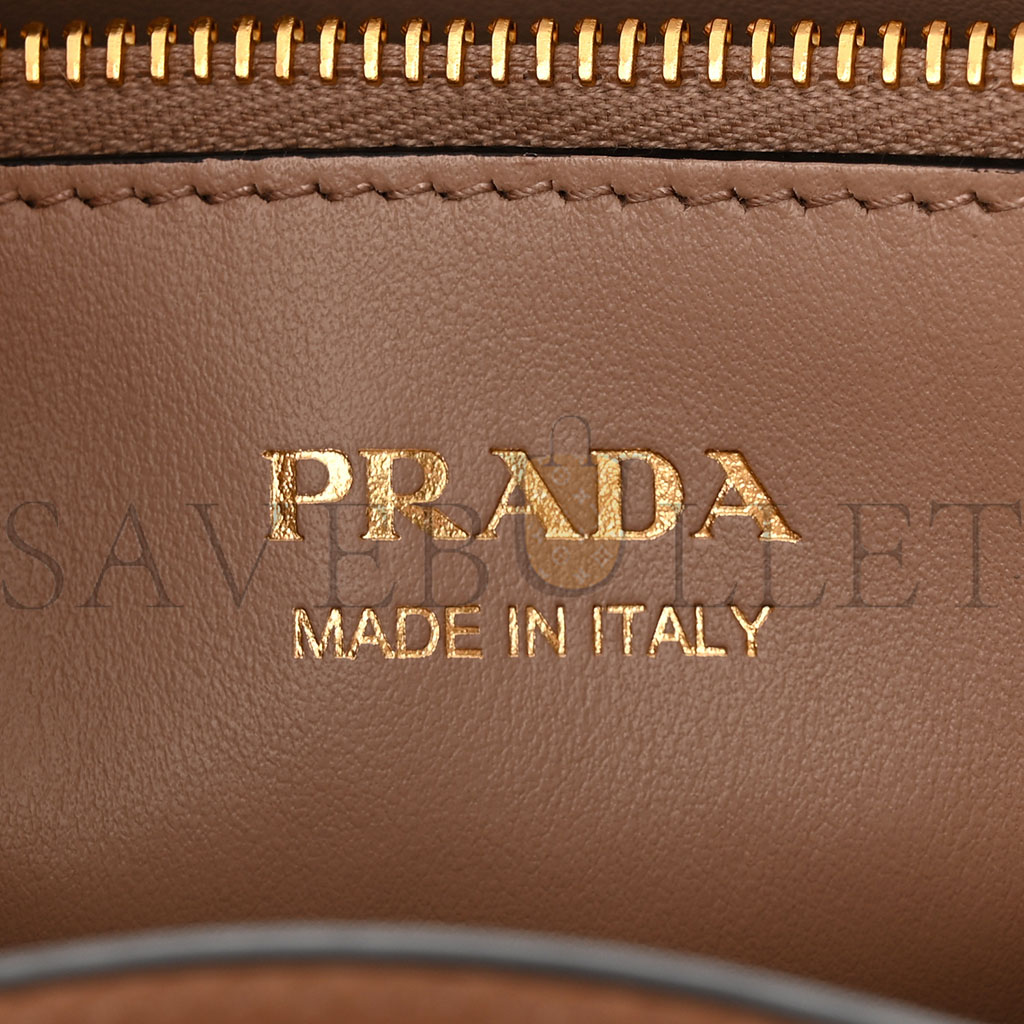 PRADA SAFFIANO CUIR SMALL MONOCHROME TOP HANDLE TOTE CIPRIA (25*20*13cm) PRADA SAFFIANO CUIR SMALL MONOCHROME TOP HANDLE TOTE CIPRIA (25*20*13cm)