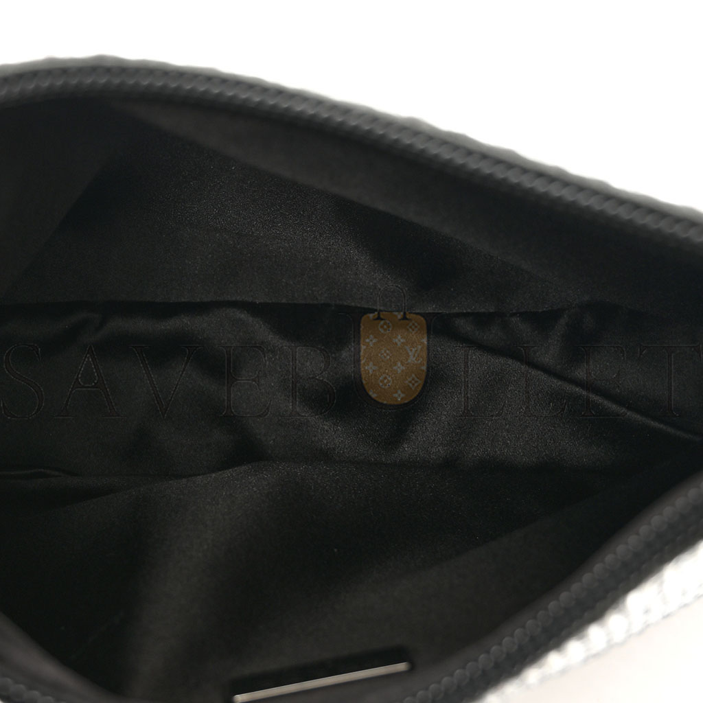 PRADA SATIN CRYSTAL MINI RE-EDITION 2000 BAG BLACK (22*17*6cm) PRADA SATIN CRYSTAL MINI RE-EDITION 2000 BAG BLACK (22*17*6cm)