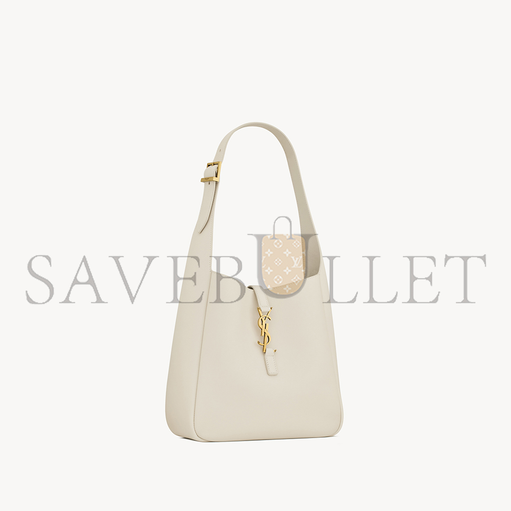 YSL LE 5 À 7 SUPPLE SMALL IN GRAINED LEATHER 713938AAAUQ9207 (23*22*8cm)