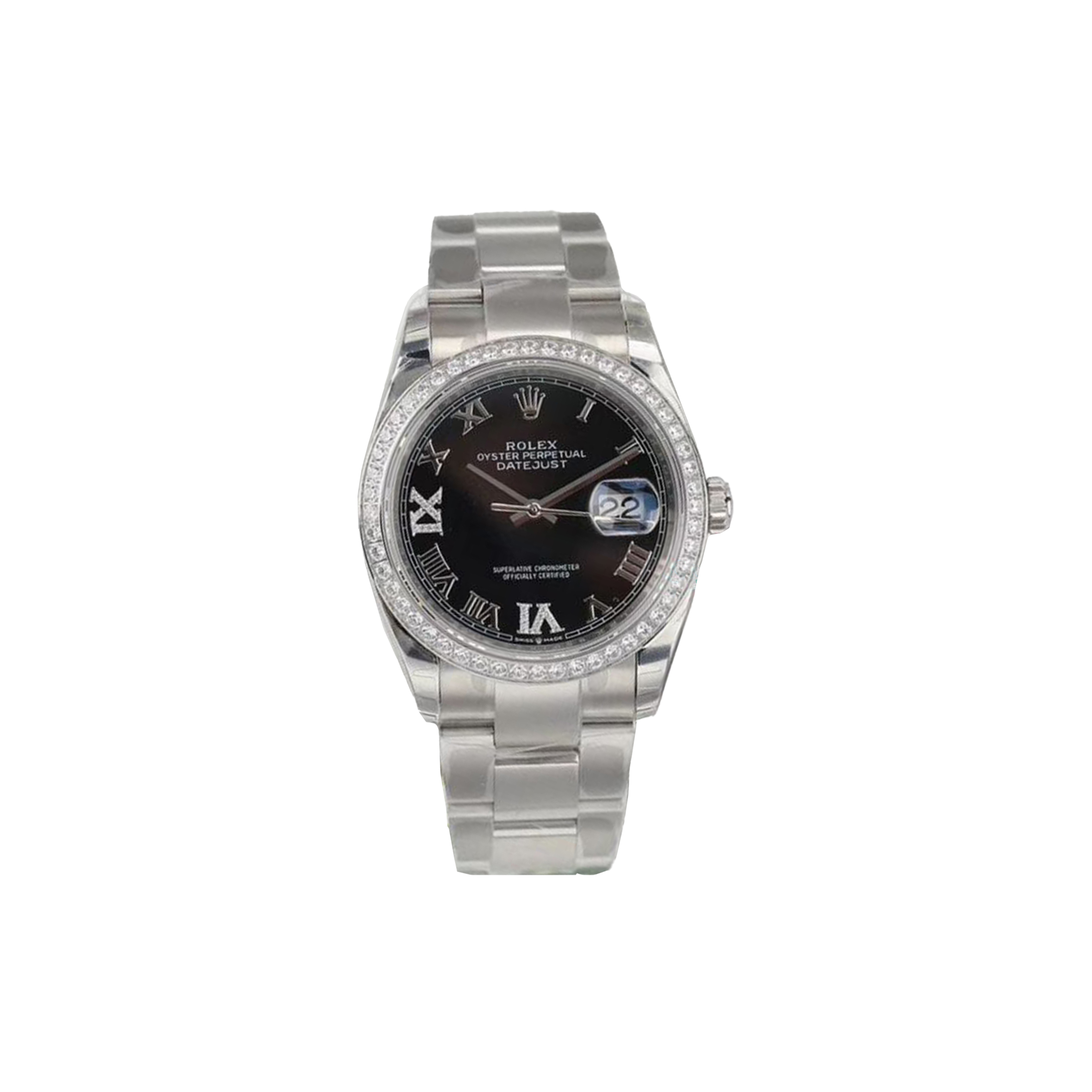 ROLEX DATEJUST 36MM WATCH 126283RBR