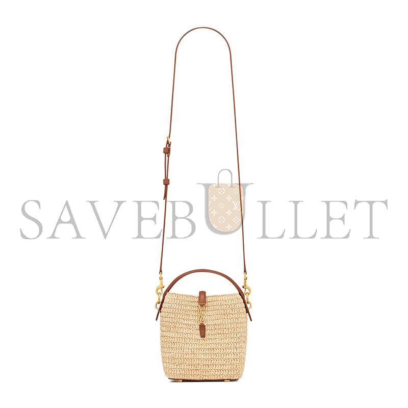 YSL LE 37 MINI IN RAFFIA 765870GAAFC2080 (15*13*6cm)