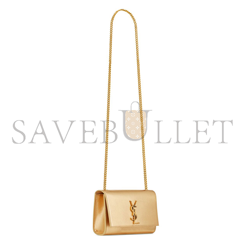 YSL KATE SMALL IN METALLIC LEATHER 469390AAAKT8030 (20*12.5*5cm) YSL KATE SMALL IN METALLIC LEATHER 469390AAAKT8030 (20*12.5*5cm)