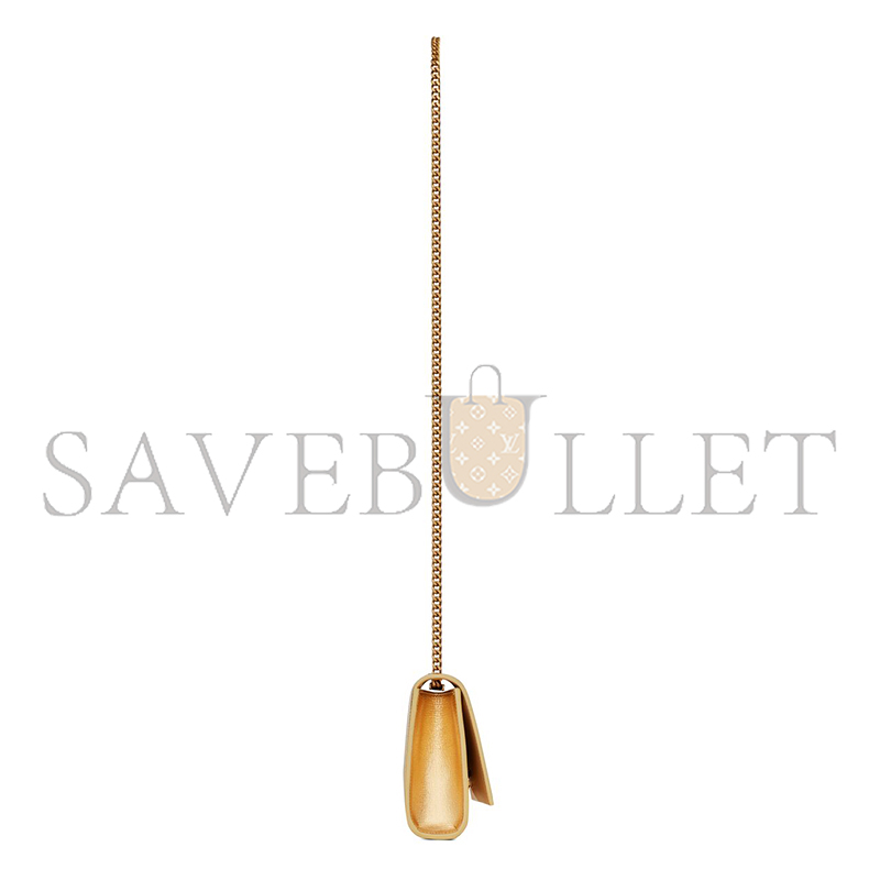 YSL KATE SMALL IN METALLIC LEATHER 469390AAAKT8030 (20*12.5*5cm) YSL KATE SMALL IN METALLIC LEATHER 469390AAAKT8030 (20*12.5*5cm)
