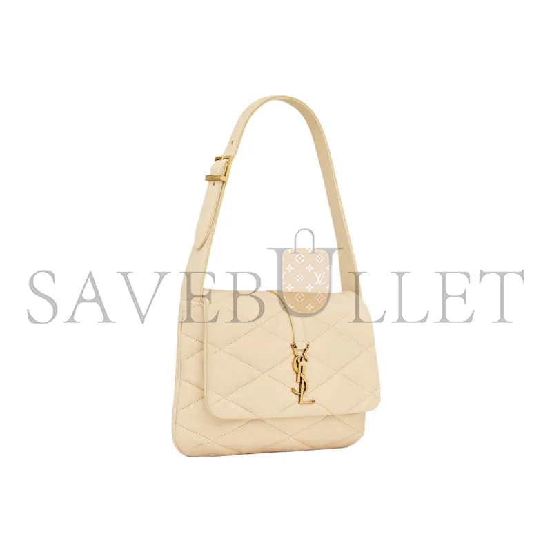 YSL LE 57 HOBO BAG IN QUILTED NUBUCK SUEDE 698567AABR89243 (24*18*5.5cm)