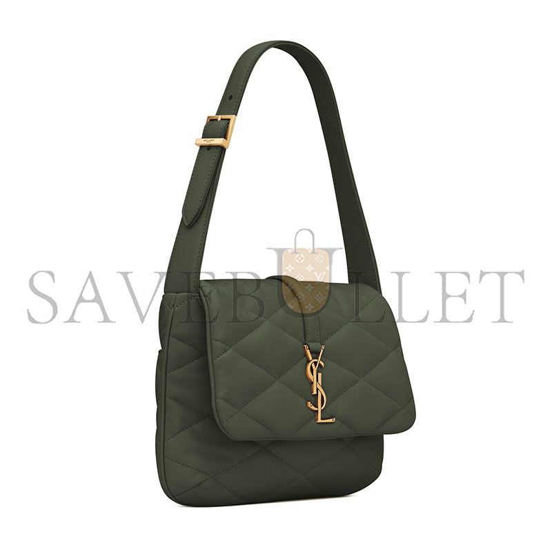 YSL LE 57 HOBO BAG IN QUILTED LAMBSKIN 698567AAAO03045 (24*18*5.5cm)
