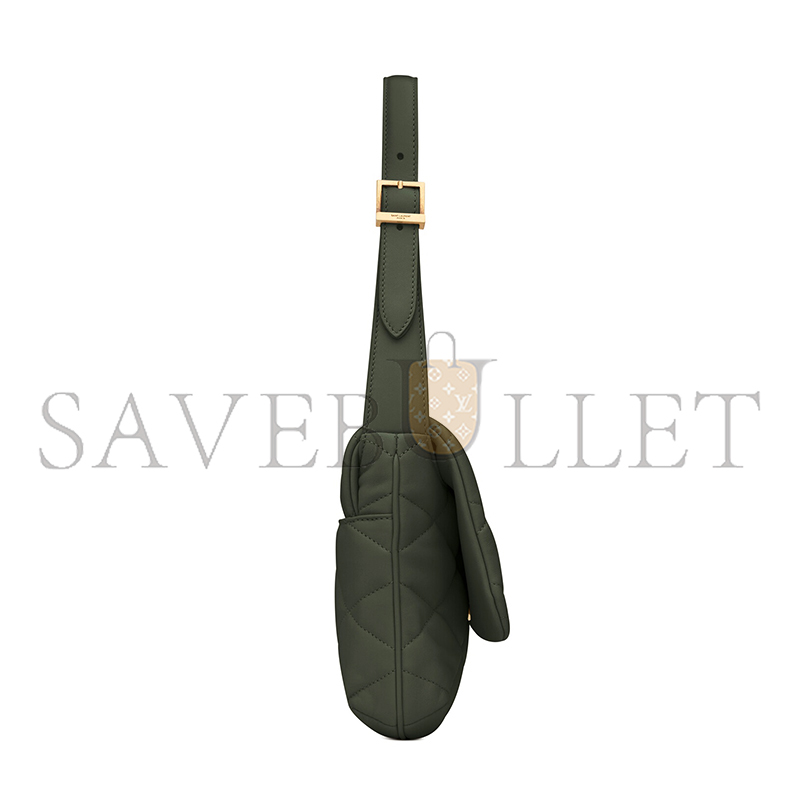 YSL LE 57 HOBO BAG IN QUILTED LAMBSKIN 698567AAAO03045 (24*18*5.5cm)