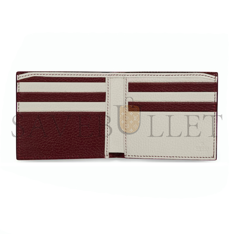GUCCI IVORY INTERIOR BI-FOLD WALLET 817019AAEGG6247 (21*9cm)