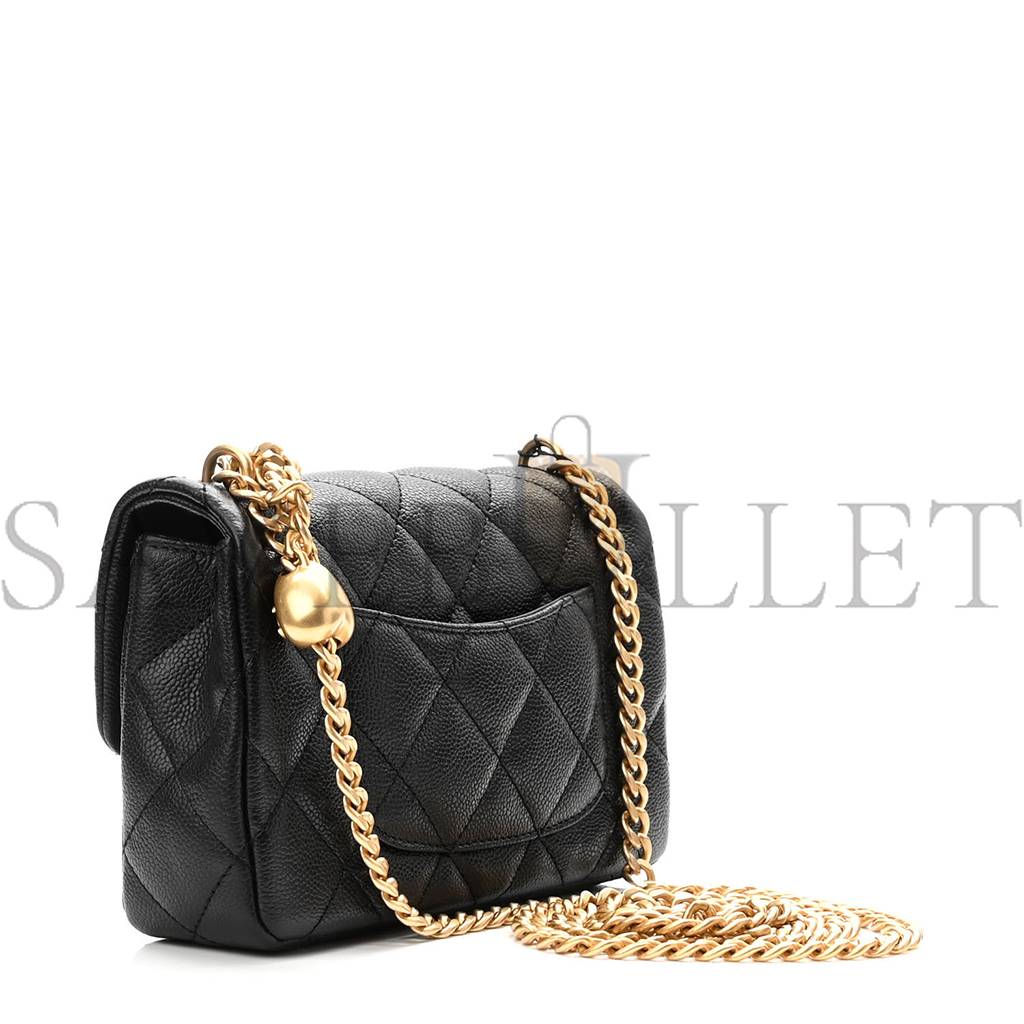 CHANEL CAVIAR QUILTED SWEETHEART MINI RECTANGULAR FLAP BLACK GOLD HARDWARE (18*12*6cm) CHANEL CAVIAR QUILTED SWEETHEART MINI RECTANGULAR FLAP BLACK GOLD HARDWARE (18*12*6cm)