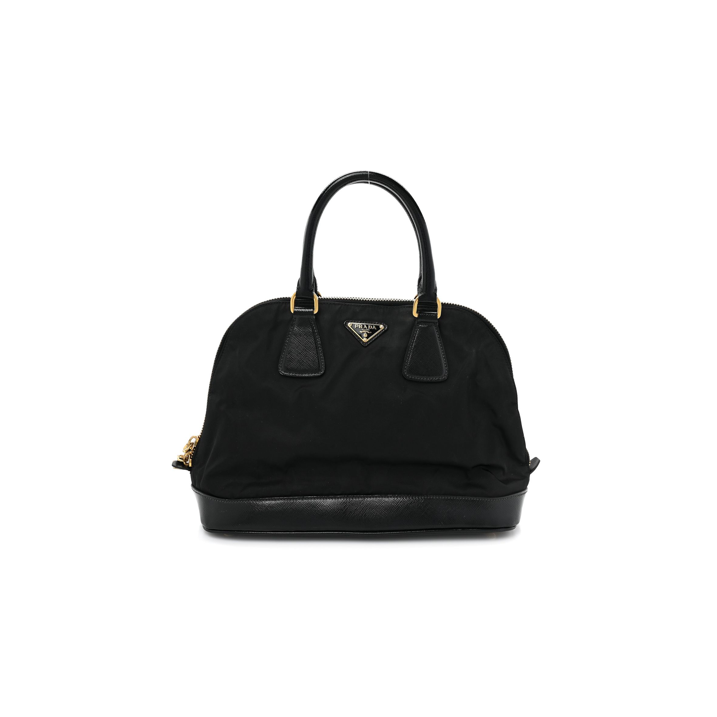 PRADA NYLON VELA BAG BLACK (33*24*15cm) PRADA NYLON VELA BAG BLACK (33*24*15cm)