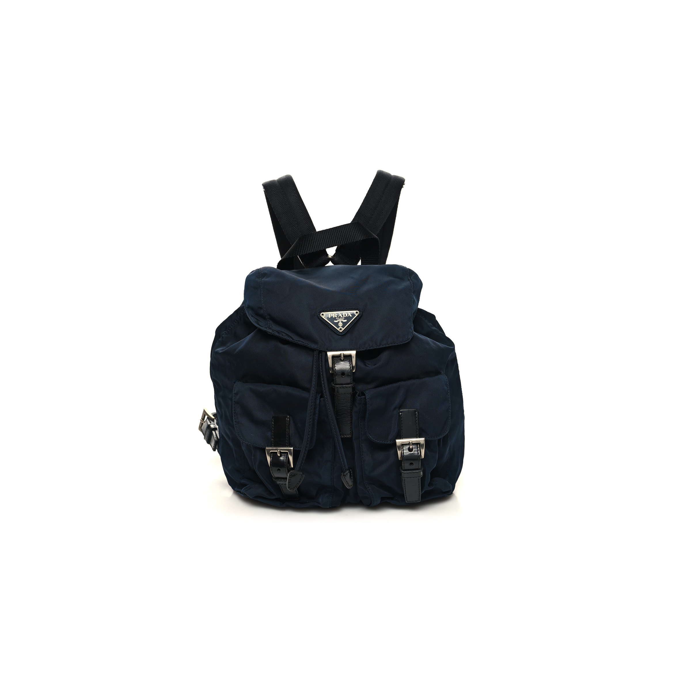 PRADA NYLON VELA SMALL BACKPACK NAVY (32*29*15cm) PRADA NYLON VELA SMALL BACKPACK NAVY (32*29*15cm)