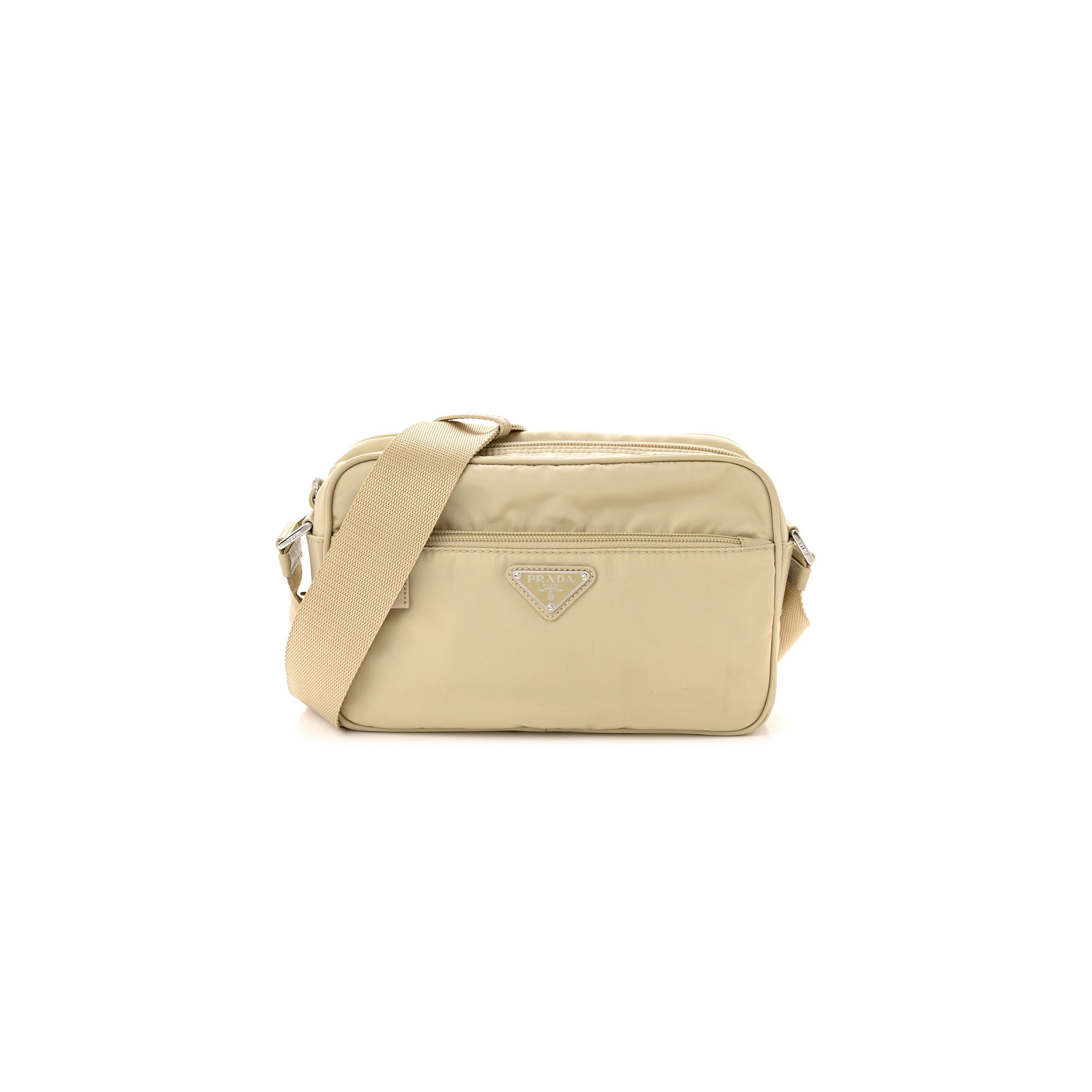 PRADA NYLON RE-EDITION SHOULDER BAG DESERTO (23*15*6cm) PRADA NYLON RE-EDITION SHOULDER BAG DESERTO (23*15*6cm)